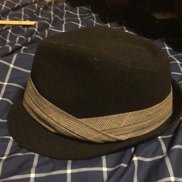 Urban Heritage black felt trilby - Picture 2 of 8